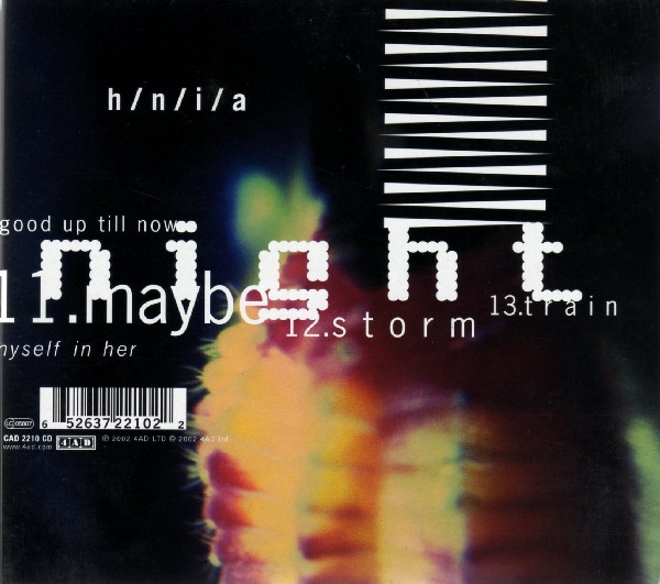 His Name Is Alive - Last Night | 4AD (CAD 2210 CD) - 2