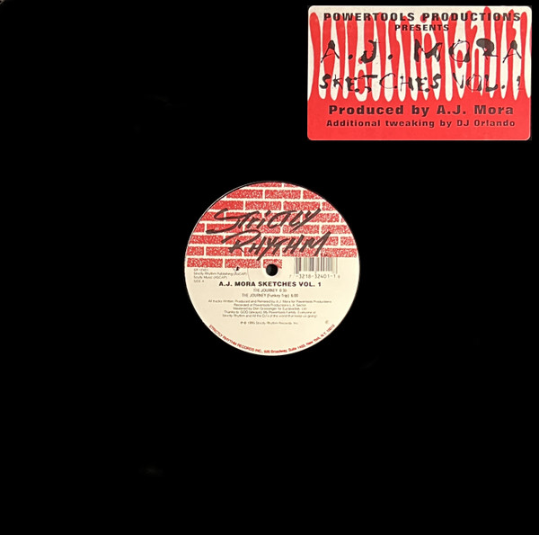 AJ Mora - Sketches (Vol. 1) | Strictly Rhythm (SR 12401)