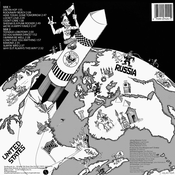 Ramones - Rocket To Russia | Sire (SR 6042) - 3