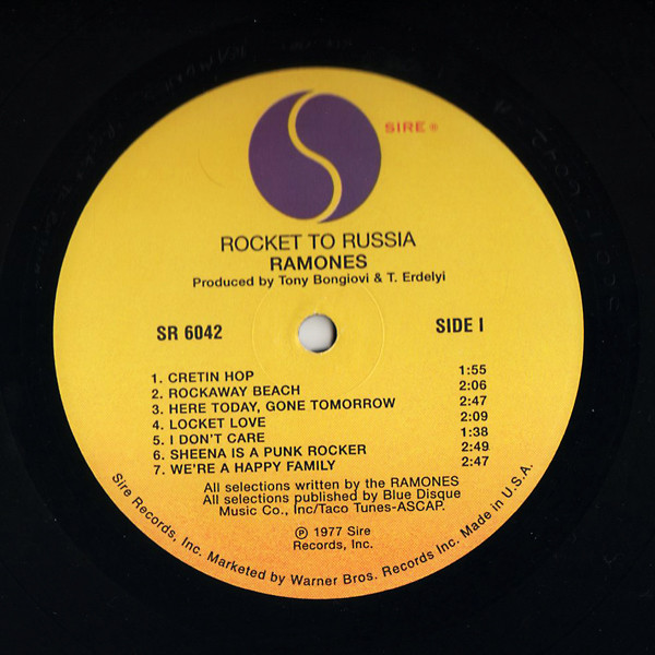Ramones - Rocket To Russia | Sire (SR 6042) - 4