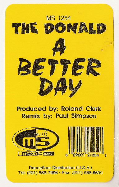 Donald O - A Better Day | Music Station (MS 1254) - 3
