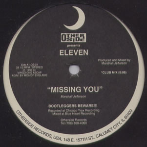 Eleven - Missing You | Other Side Records (OS-21)
