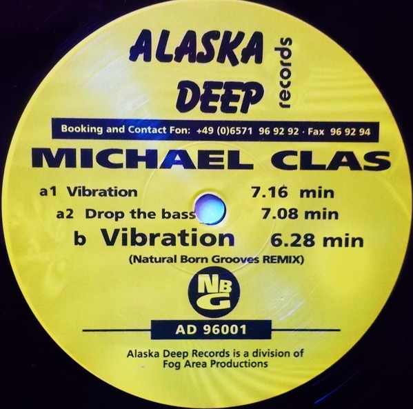 Michael Clas - Vibration | Alaska Deep (AD 96001) - 4 Michael Clas - Vibration | Alaska Deep (AD 96001) - 4