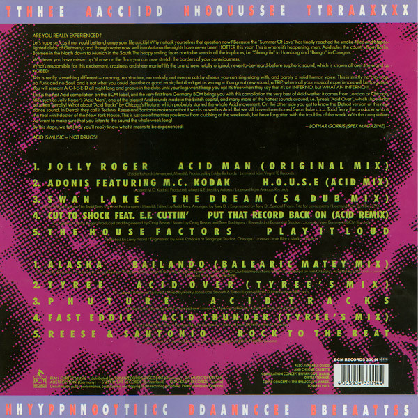 Various - Acieed Inferno | BCM Records (BCM 33014) - 2 Various - Acieed Inferno | BCM Records (BCM 33014) - 2