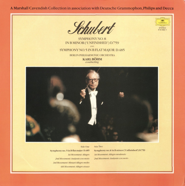 Symphony No. 8 In B Minor ('Unfinished') D.759 / Symphony No. 5 In B-Flat Minor D.485