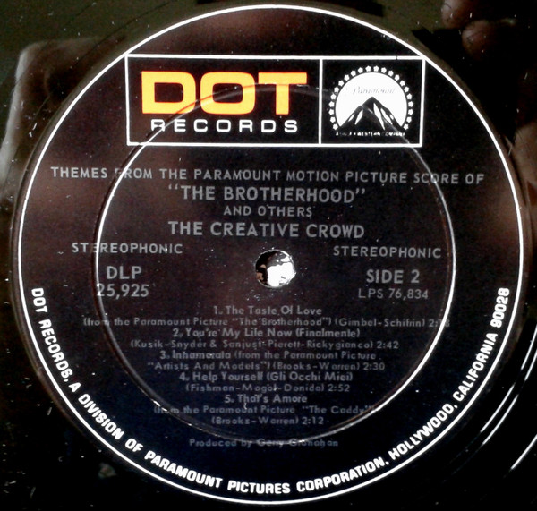 Themes From The Paramount Picture Score Of The Brotherhood And Others