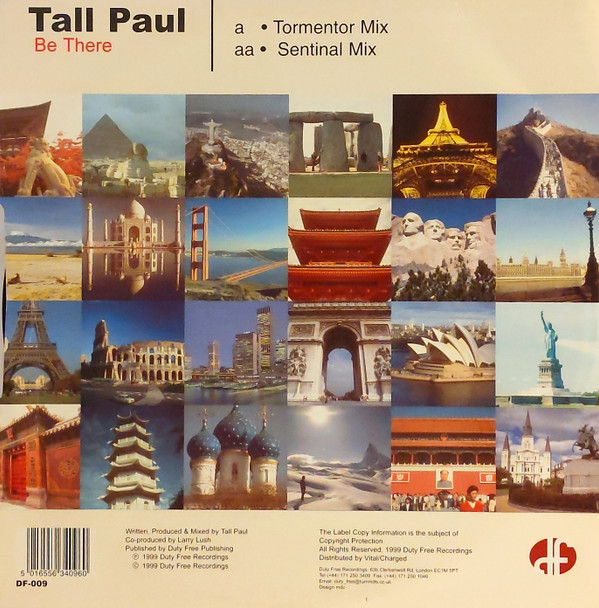 Tall Paul - Be There | Duty Free Recordings (DF-009) - 2 Tall Paul - Be There | Duty Free Recordings (DF-009) - 2