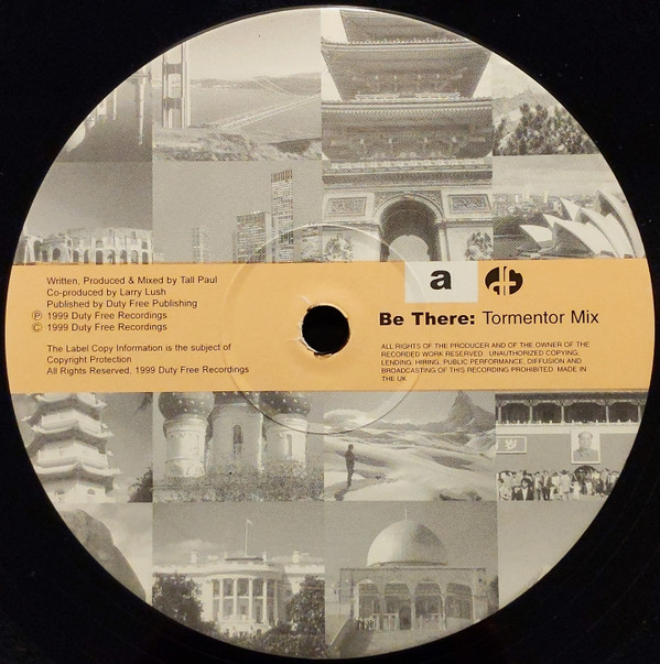 Tall Paul - Be There | Duty Free Recordings (DF-009) - 3 Tall Paul - Be There | Duty Free Recordings (DF-009) - 3