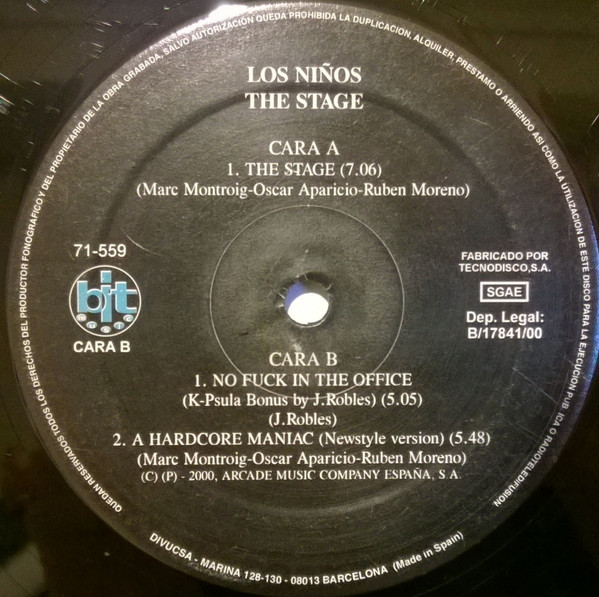 Los Niños By DJ Markos 13 & Oskar Large - The Stage | Bit Music (71-559) - 3