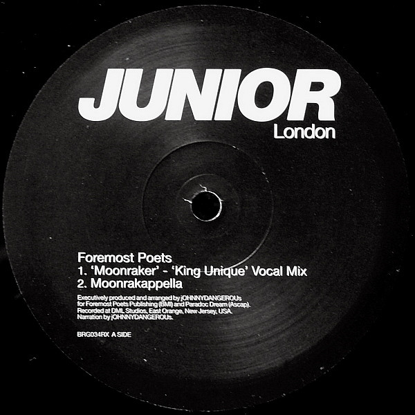 Foremost Poets - Moonraker (King Unique Remixes) | Junior London (BRG034RX) - 4 Foremost Poets - Moonraker (King Unique Remixes) | Junior London (BRG034RX) - 4