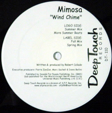 Mimosa - Wind Chime | Deep Touch Records (DT 110) - 2