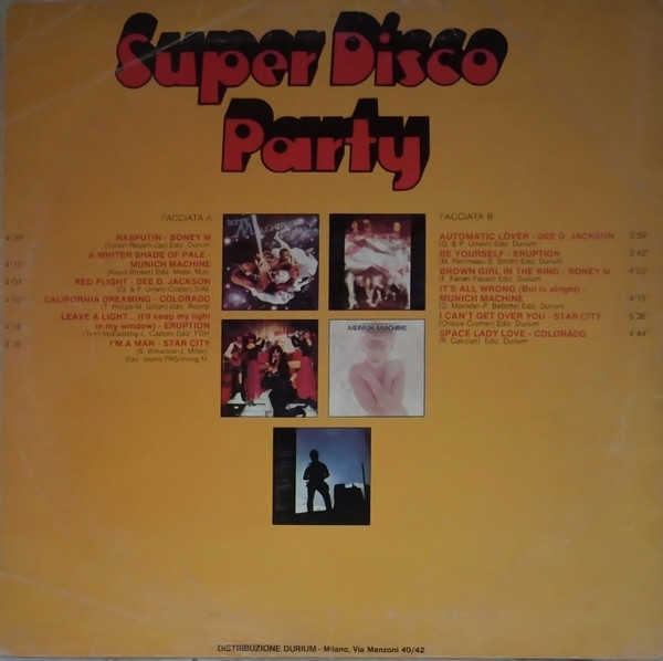 Various - Super Disco Party N. 2 | Durium Start (LP.S 40.066) - 2