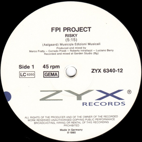 FPI Project - Risky | ZYX Records (ZYX 6340-12) - 3 FPI Project - Risky | ZYX Records (ZYX 6340-12) - 3