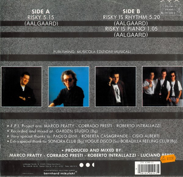 FPI Project - Risky | ZYX Records (ZYX 6340-12) - 2 FPI Project - Risky | ZYX Records (ZYX 6340-12) - 2