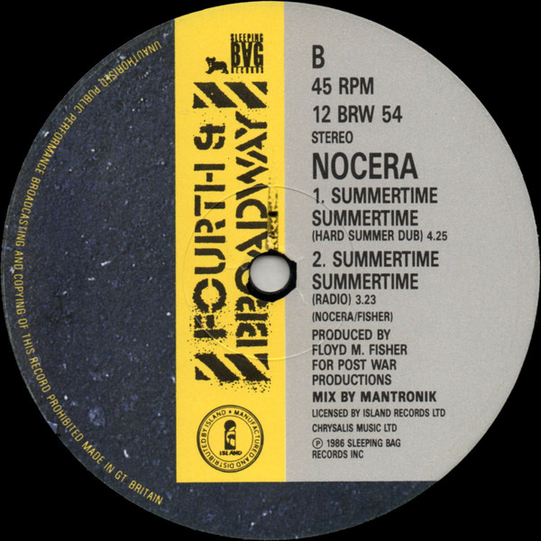 Nocera - Summertime Summertime | 4th & Broadway (12 BRW 54) - 4 Nocera - Summertime Summertime | 4th & Broadway (12 BRW 54) - 4