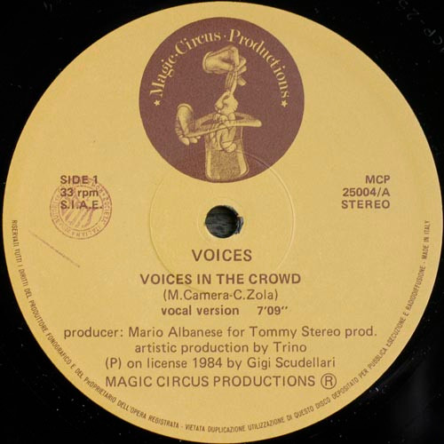 Voices - Voices In The Crowd | Magic Circus Productions (MCP 25004) - 3