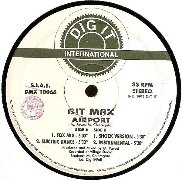 Bit-Max - Airport | Dig It International (DMX 10066) - 3 Bit-Max - Airport | Dig It International (DMX 10066) - 3