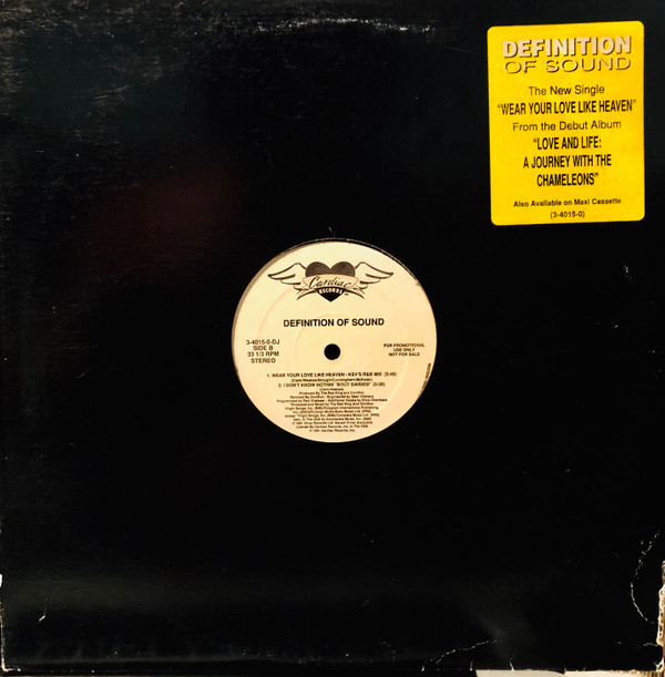 Definition Of Sound - Wear Your Love Like Heaven | Cardiac Records (3-4015-0-DJ) - main Definition Of Sound - Wear Your Love Like Heaven | Cardiac Records (3-4015-0-DJ) - main