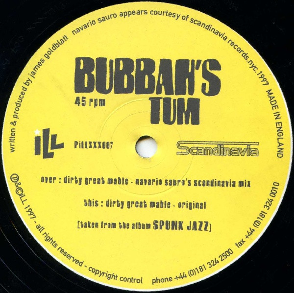 Bubbah's Tum - Dirty Great Mable | iLL (PILLXXX007)