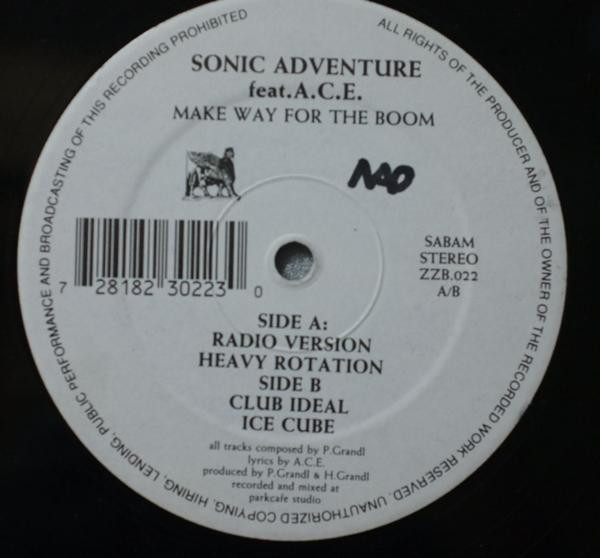 Sonic Adventure Feat. A.C.E. - Make Way For The Boom | Zazaboem (ZZB.022)