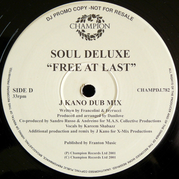 Soul Deluxe - Free At Last | Champion (CHAMPDJ.782) - 4 Soul Deluxe - Free At Last | Champion (CHAMPDJ.782) - 4