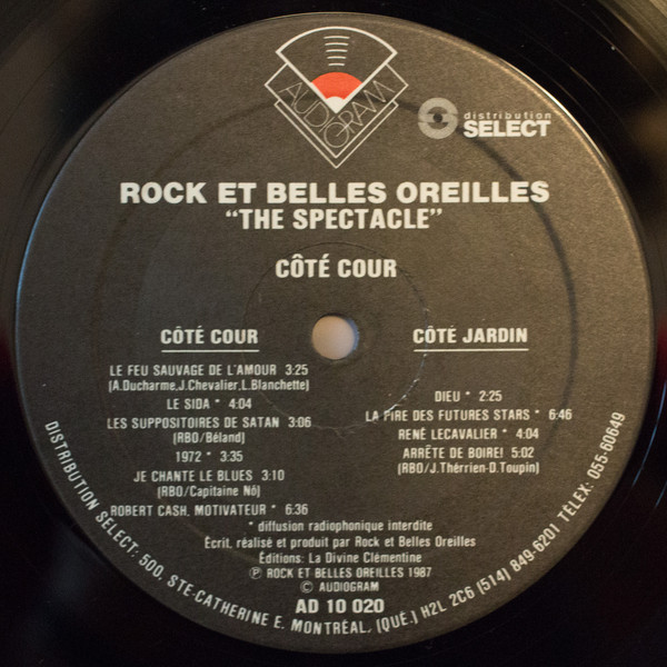 Rock Et Belles Oreilles - The Spectacle | Audiogram (AD 10 020) - 4