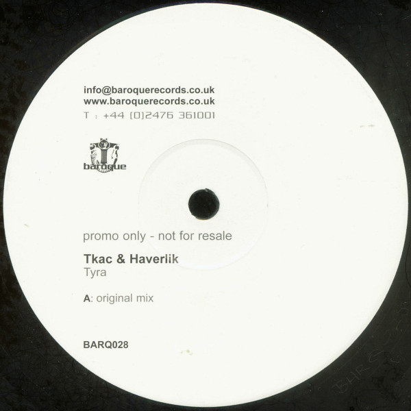 Tkac & Haverlik - Tyra | Baroque Records (BARQ028)