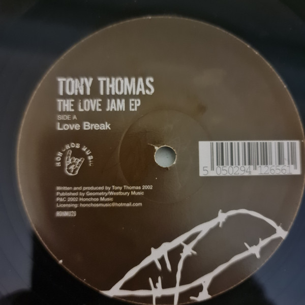 Tony Thomas - The Love Jam EP | Honchos Music (HONM020) - 2