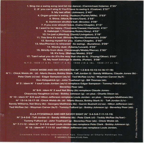 Ella Fitzgerald - Jazz & Blues Collection | Editions Atlas (WIS CD 601) - 4 Ella Fitzgerald - Jazz & Blues Collection | Editions Atlas (WIS CD 601) - 4