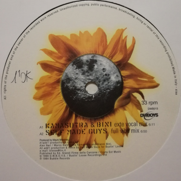 Tony Esposito - Kalimba De Luna (1999 Remixes) | DWBoys (DWB013) - 3 Tony Esposito - Kalimba De Luna (1999 Remixes) | DWBoys (DWB013) - 3