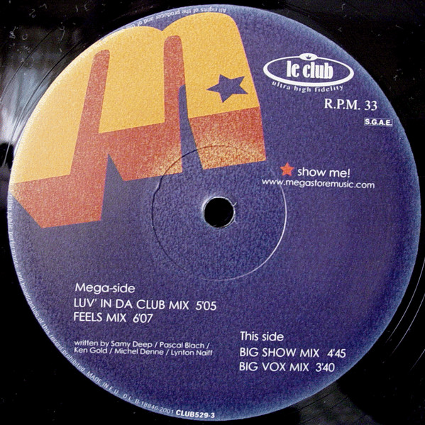 Megastore - Show Me | Le Club (CLUB529-3) - 2