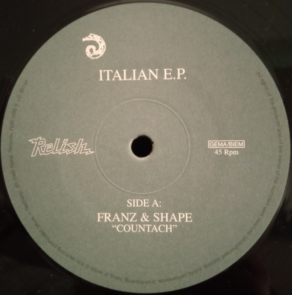 Various - Italian E.P. | Relish Records (RR 010) - 3