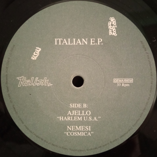 Various - Italian E.P. | Relish Records (RR 010) - 4