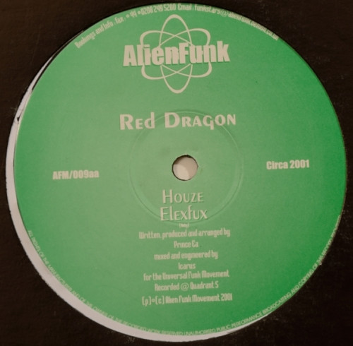 Red Dragon - Sock It To 'Em | Alien Funk Movement (AFM 009) - 4