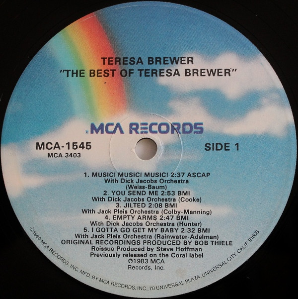 The Best Of Teresa Brewer