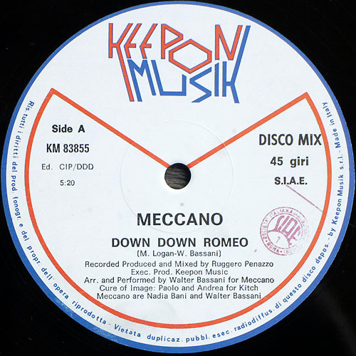 Meccano - Down Down Romeo | Keepon Musik (KM 83855) - 3