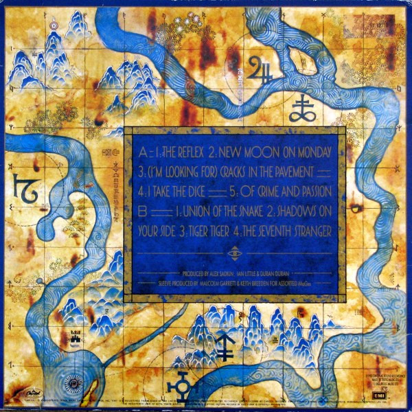 Duran Duran - Seven And The Ragged Tiger | Capitol Records (ST 12310) - 2 Duran Duran - Seven And The Ragged Tiger | Capitol Records (ST 12310) - 2