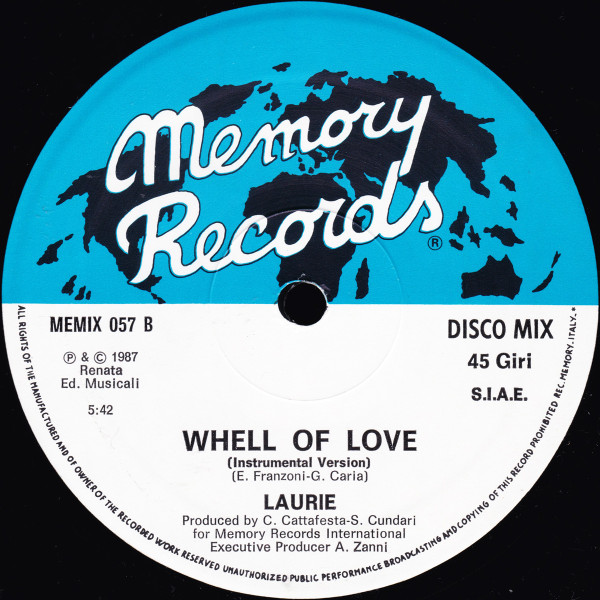 Laurie - Wheel Of Love | Memory Records (MEMIX 057) - 4 Laurie - Wheel Of Love | Memory Records (MEMIX 057) - 4