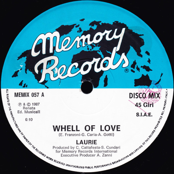 Laurie - Wheel Of Love | Memory Records (MEMIX 057) - 3 Laurie - Wheel Of Love | Memory Records (MEMIX 057) - 3