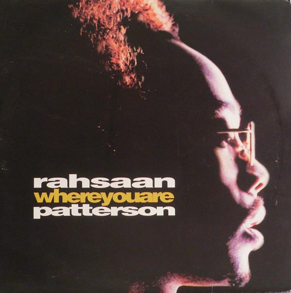 Rahsaan Patterson - Where You Are | Universal (UNV 9803) - main Rahsaan Patterson - Where You Are | Universal (UNV 9803) - main