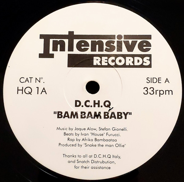 D.C.H.Q. - Bam Bam Baby | Intensive Records (HQ 1) - main D.C.H.Q. - Bam Bam Baby | Intensive Records (HQ 1) - main