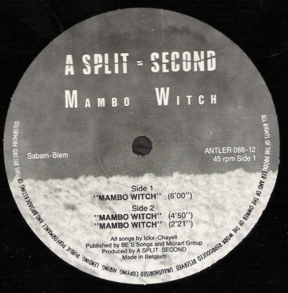 A Split - Second - Mambo Witch | Antler Records (ANTLER 088-12) - 3