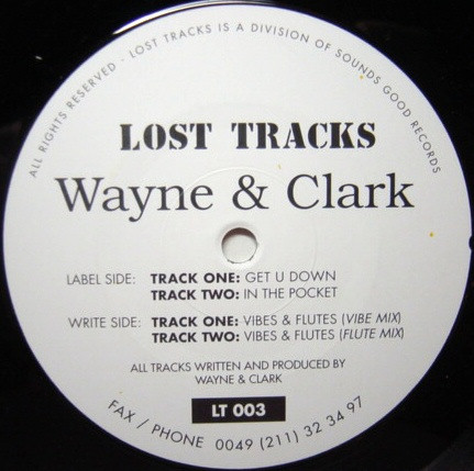 Wayne & Clark - Untitled | Lost Tracks (LT 003) - main Wayne & Clark - Untitled | Lost Tracks (LT 003) - main
