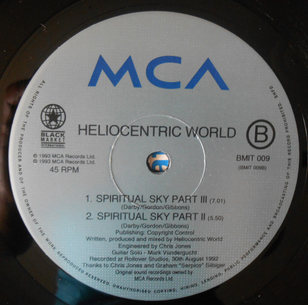 Heliocentric World - Spiritual Sky | Black Market International (BMIT 009) - 4 Heliocentric World - Spiritual Sky | Black Market International (BMIT 009) - 4