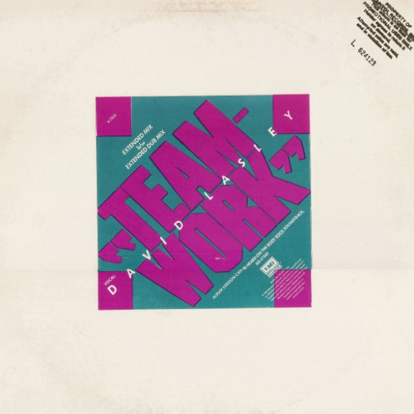 David Lasley - Teamwork | EMI America (V-7841-1)