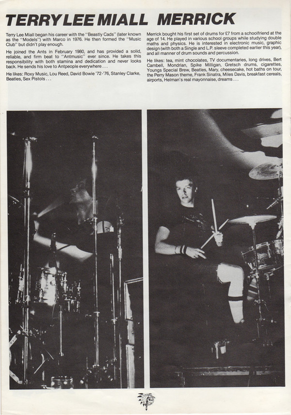 Adam And The Ants - Kings Of The Wild Frontier | CBS (84549) - 14 Adam And The Ants - Kings Of The Wild Frontier | CBS (84549) - 14