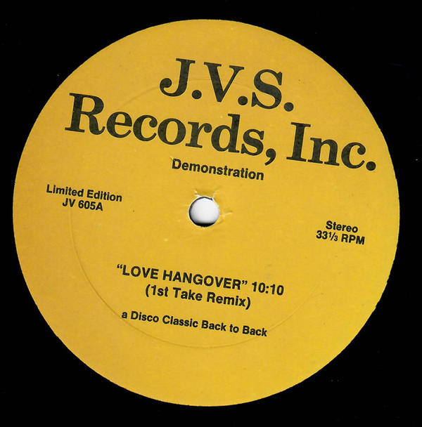Diana Ross / Patti Austin - Love Hangover / Betcha Won't Hurt Me | J.V.S. Records, Inc. (JV-605) - main Diana Ross / Patti Austin - Love Hangover / Betcha Won't Hurt Me | J.V.S. Records, Inc. (JV-605) - main