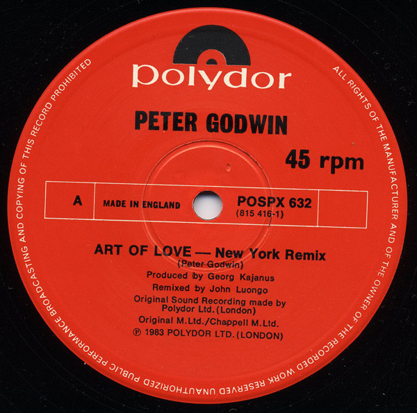 Peter Godwin - The Art Of Love | Polydor (POSPX 632) - 3 Peter Godwin - The Art Of Love | Polydor (POSPX 632) - 3