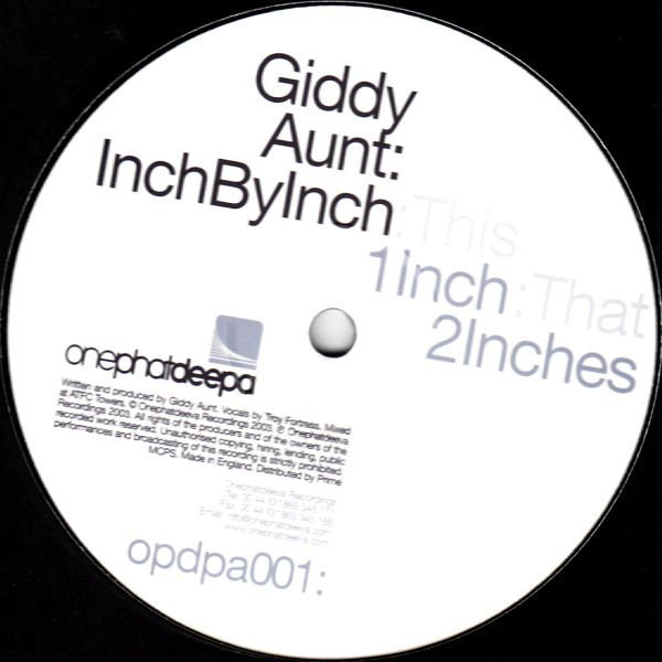 Giddy Aunt - Inch By Inch | OnePhatDeepa (OPDPA001) - main