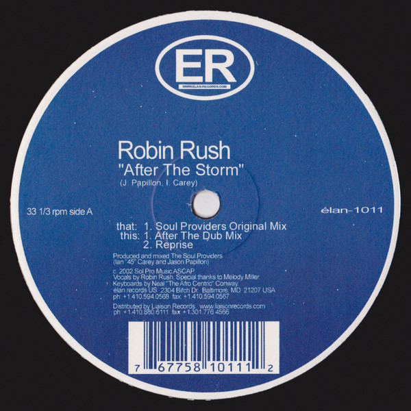 Robin Rush - After The Storm | Elan Bleu Recordings (ELAN 1011) - main